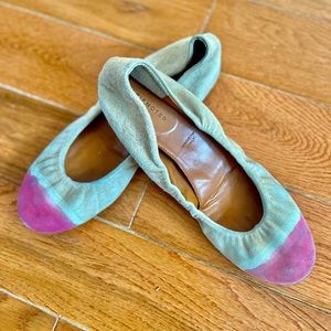 Anthropologie LEIFNOTES Taika Suede Flats